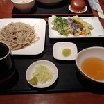 鈴や - 料理写真:野菜天もりそば