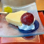 季節料理　あら珠 - デザートは１人分で（笑）