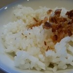 麺処 一朗 - シメのご飯