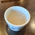 中国山地蕎麦工房 ふなつ - 蕎麦湯