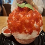 南アルプス八ヶ岳 天然氷のかき氷 ふわりひめ - 