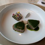 est - カツオ　レタス　リコッタチーズ