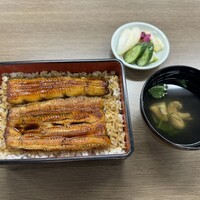 日本橋いづもや - 「うな重（竹）」と「肝吸い」