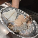 いぶき野 びーふ亭 - 立派なシーフード