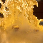 いぶき野 びーふ亭 - 迫力満載のフランベ