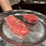 いぶき野 びーふ亭 - 国産サーロインとAU産フィレ