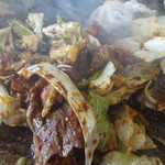 亀八食堂 - まずは焼き肉を堪能