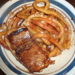 亀八食堂 - 一味唐辛子を投入