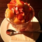 DiningBar Rocca - おまかせパフェ♪
            マンゴー(*^^*)