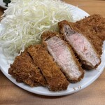 とんかつ いちよし - ロースかつ・大(アップ) ②