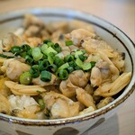 麺屋 サマー太陽 - 名物あさりご飯　アサリの炊き込みご飯を想像していたら、ふっくらと炊いたアサリのぶっかけご飯でした。大好きな深川丼的なご飯、美味しい！