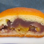 伊豆一の蔵 - 料理写真:みかんまんじゅ断面断面）