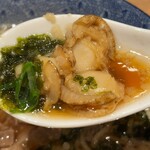 らーめん門蔵 - 帆立＆あおさリフト