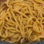 らーめん門蔵 - 麺アップ