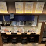 らーめん門蔵 - 店内