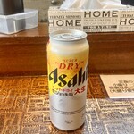 食堂銭屋 - 缶ビール（大）
