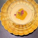 蓬左茶寮 - 桃のスープ