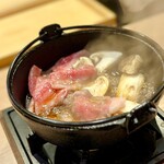 蓬左茶寮 - すき松茸