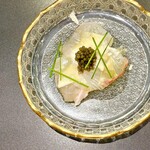 蓬左茶寮 - 鯛のお造り
