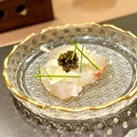 蓬左茶寮 - 鯛のお造り