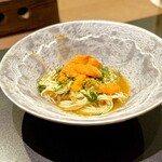 蓬左茶寮 - 雲丹素麺