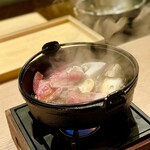 蓬左茶寮 - すき松茸