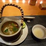 おく村 - ハモと松茸