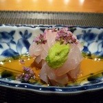 おく村 - 鯛の昆布〆