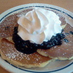 IHOP - ブルーベリーパンケーキ