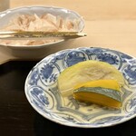 道人 - 賀茂茄子のオランダ煮と炊いた南瓜