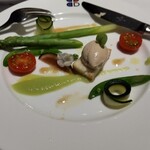 ブラッスリー ポール・ボキューズ - アスパラのオードブル