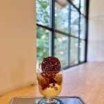 ショコラトリー プラン - 店内ではパルフェやアイスクリームが頂けます
涼しい店内でスイーツを頂きながら
芦屋の街並み眺める幸せ時間ꕤ•ᴗ•