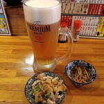 ぶたもん - 晩酌セットの2品