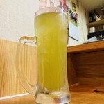 小料理おかげさん - 香ばし茶ハイ☆飲みやすっ！お店で取り寄せてるお茶を沸かして作ってるそう☆