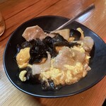 小料理おかげさん - 豚肉とキクラゲの卵炒め☆いただきます〜♩