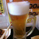 たこ焼き風風 - 生ビール300円