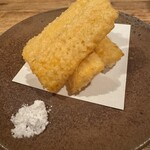 季節料理かたやま - スイートコーン天ぷら