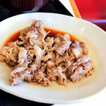 すき家 - 牛カルビ焼肉皿