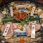 炭火焼肉ホルモンしま田 - お試しホルモン盛り（980円）