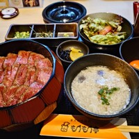 炭火和牛焼肉もうもう亭 広小路店 - もうもう牛まぶし　極＋たまご