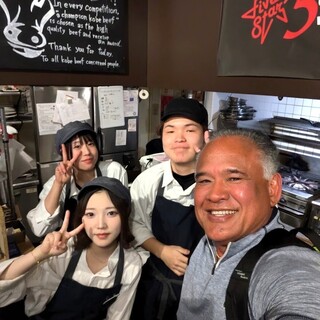 【世界の神戸牛】外国のお客様も多数ご来店いただいております