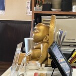 焼きもの家 慶 - ビリケンの横顔を捉えた^_^