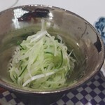 KOBAYASHI - きゅうり、ネギ、ザーサイの和物