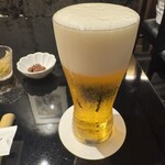 日本ばし やぶ久 - エビスビール