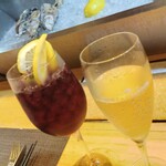 四ツ橋・新町 牡蠣と肉たらしビストロAKIRA - 