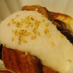 すし酒場 握わい - うなぎ山かけ＠アップ