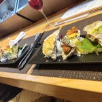 四ツ橋・新町 牡蠣と肉たらしビストロAKIRA - 