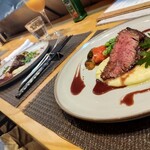 四ツ橋・新町 牡蠣と肉たらしビストロAKIRA - 