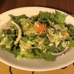 Pizzeria Bakka M'unica - ランチマルゲリータ（サラダ付き）：１３３０円のサラダ