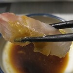 おさしみの店 魚七 - 鯛刺身